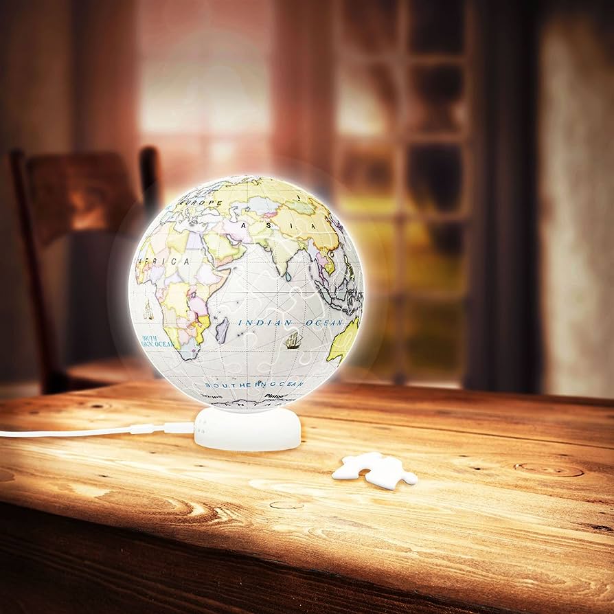 Puzzle Sphere Light J1021: Purple Globe