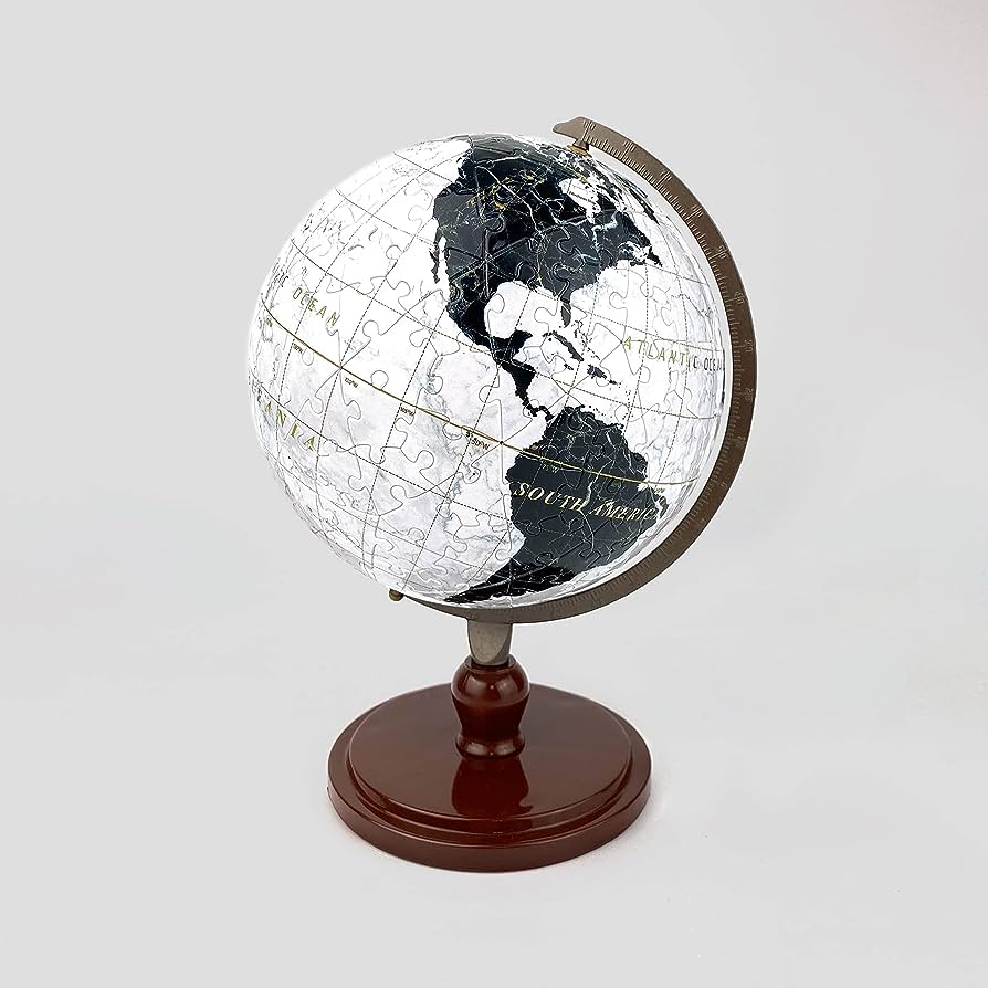 Pintoo Puzzle Globe A3487: Marble Earth